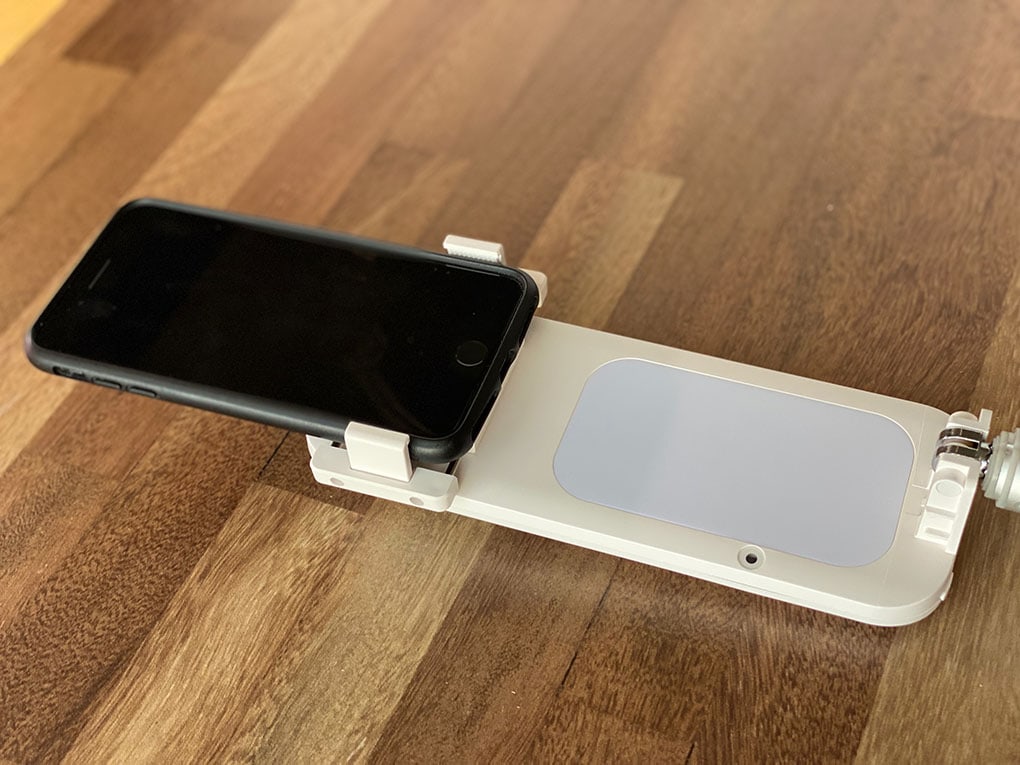 phone in case sits awkwardly on olivia holder