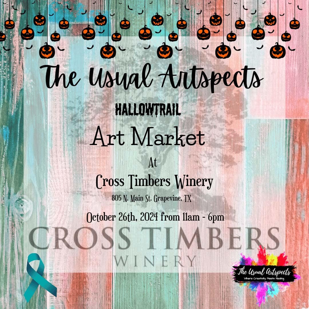 Hallow Trail Art Market at Cross Timbers Winery