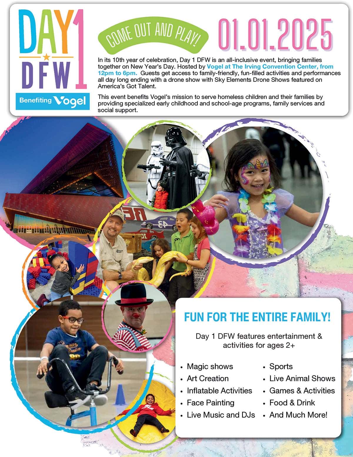 Day 1 DFW Benefiting Vogel