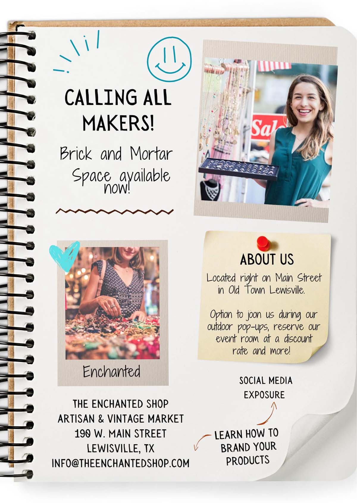 The Enchanted Shop Artisan & Vintage Market