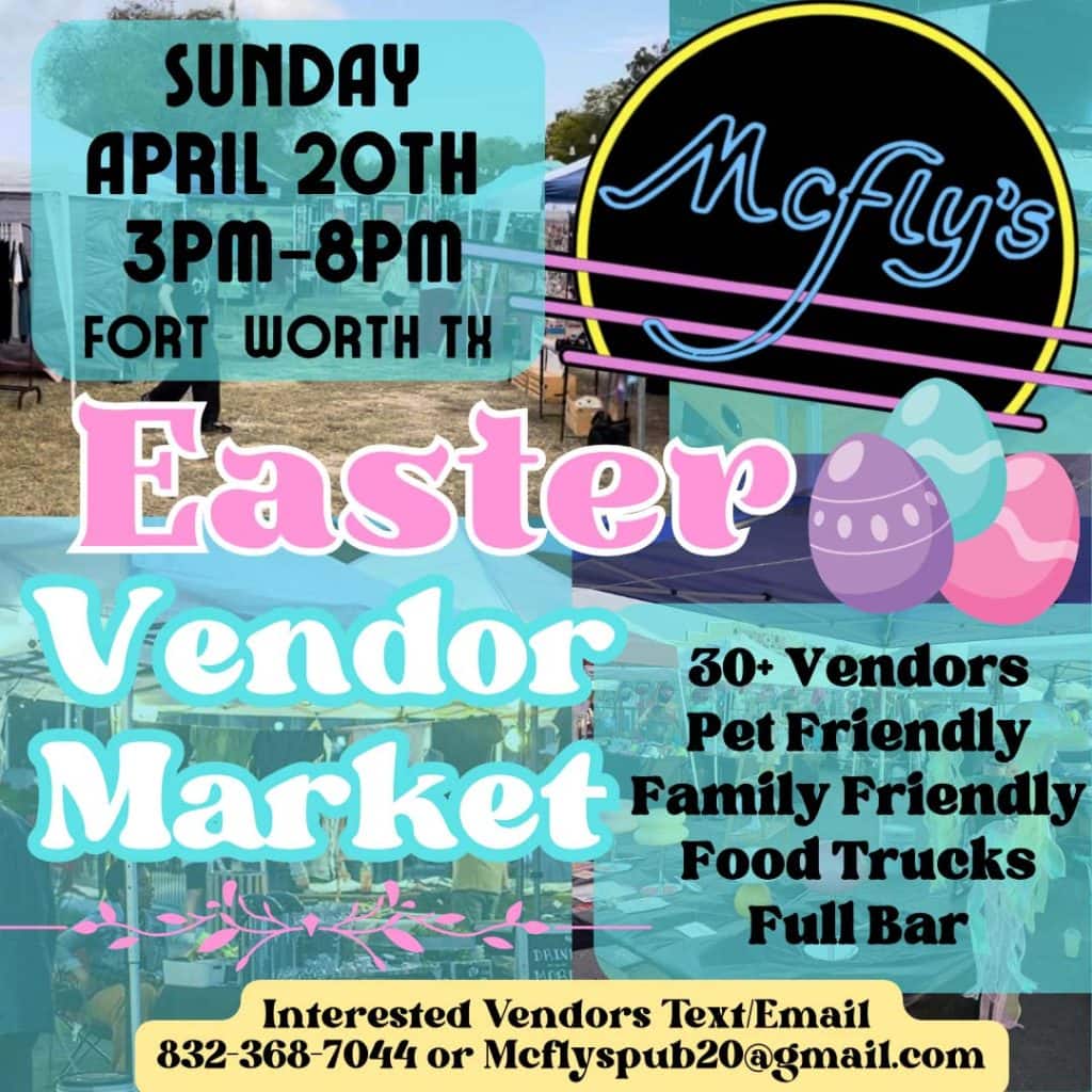 event flyer for McFlys, details at link