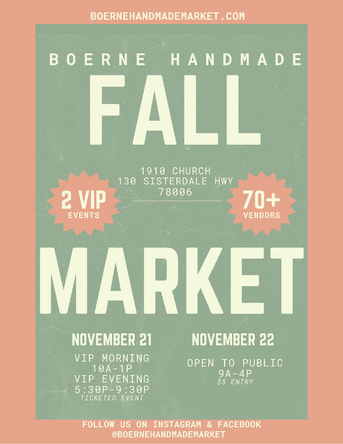 Boerne Handmade Market
