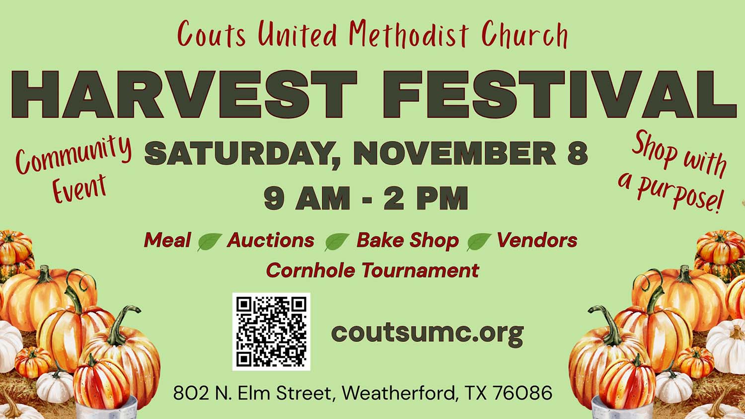 Couts UMC Harvest Festival & Vendor Market