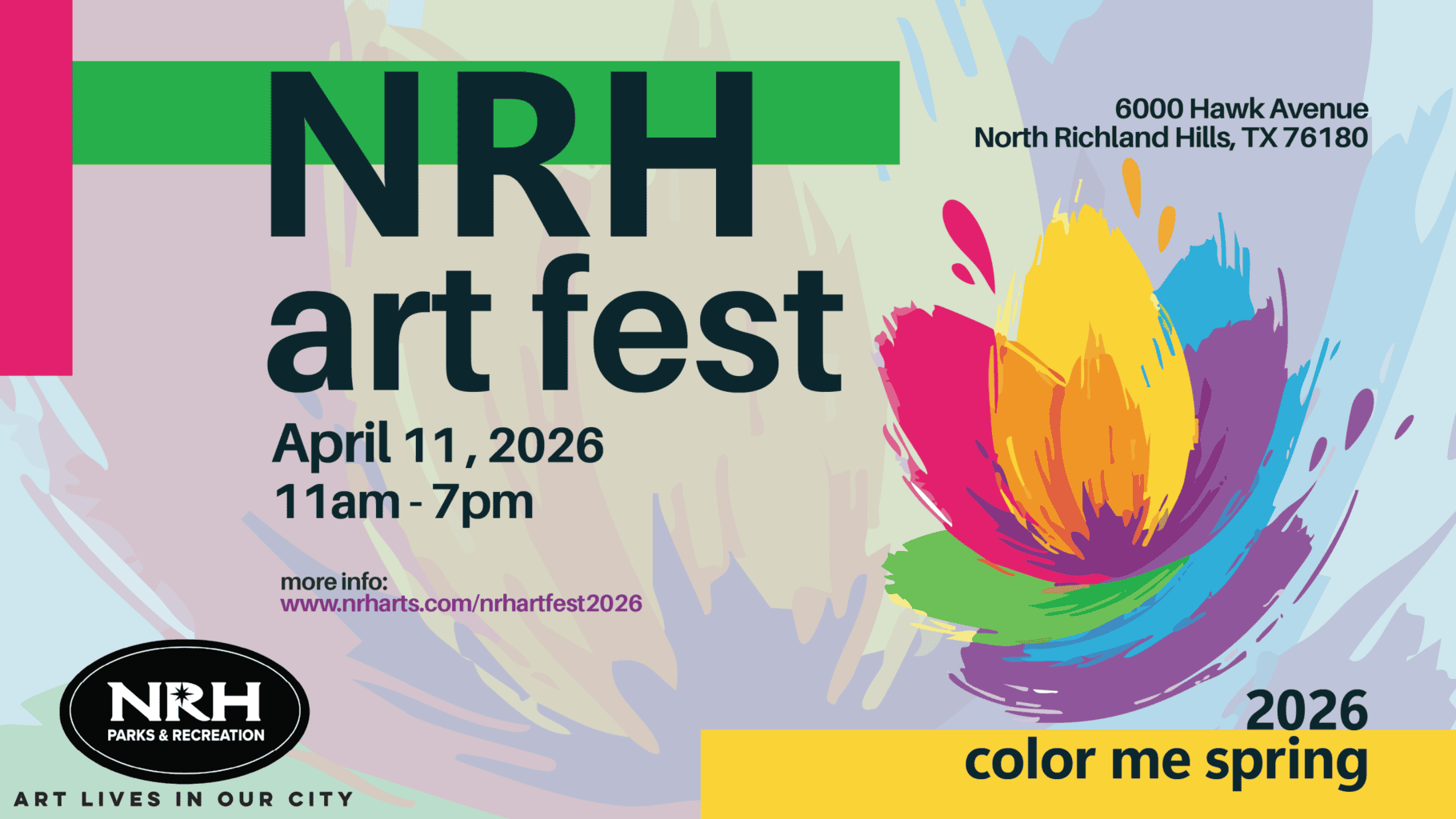 NRH ART FEST – COLOR ME SPRING 2026