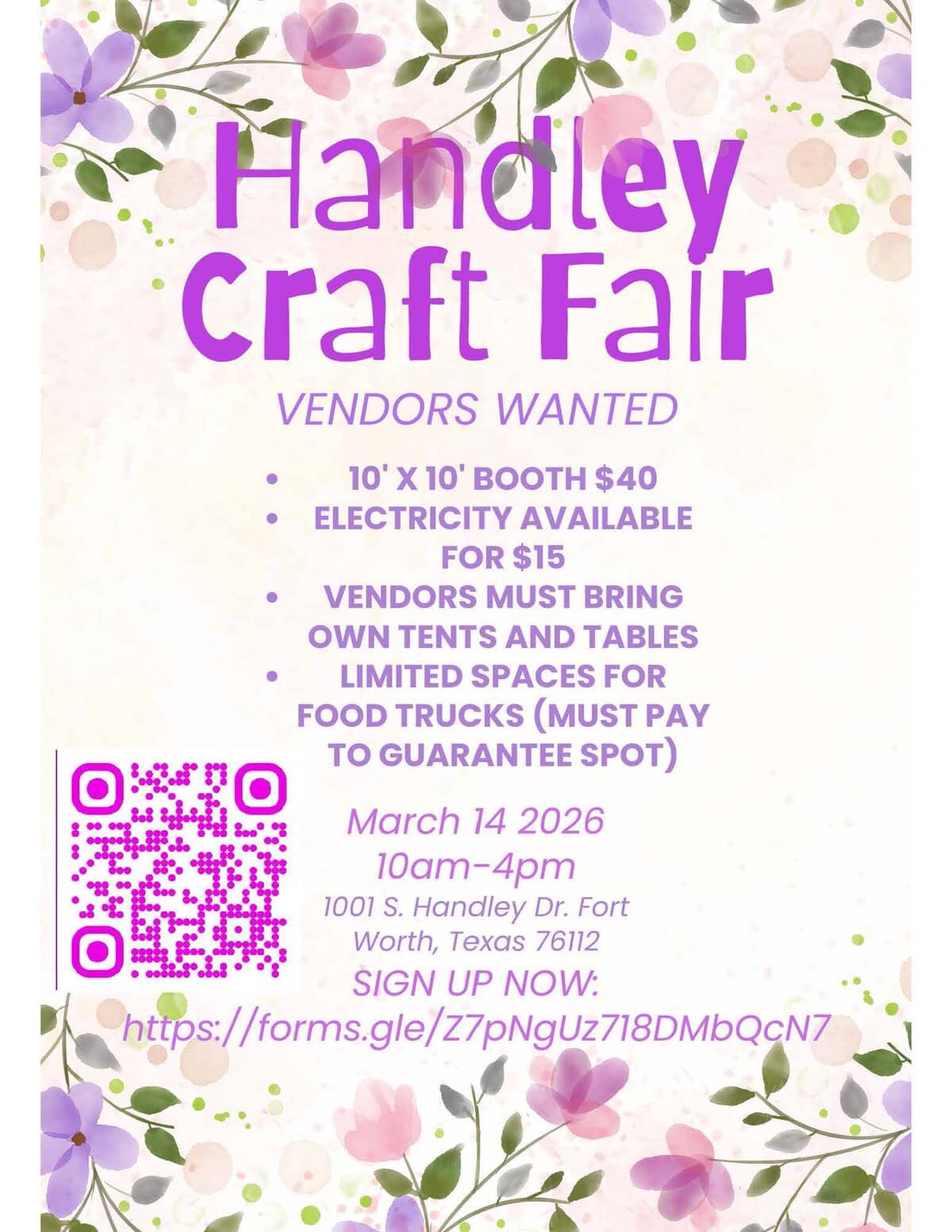 Historic Handley Craft Fair