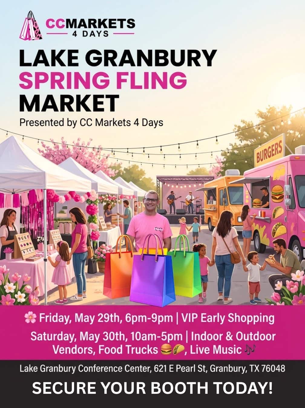 Lake Granbury Spring Fling Market – Bloom into Summer
